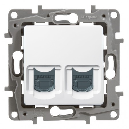 Priza de date RJ45 CAT 6 UTP Alb Legrand Niloe